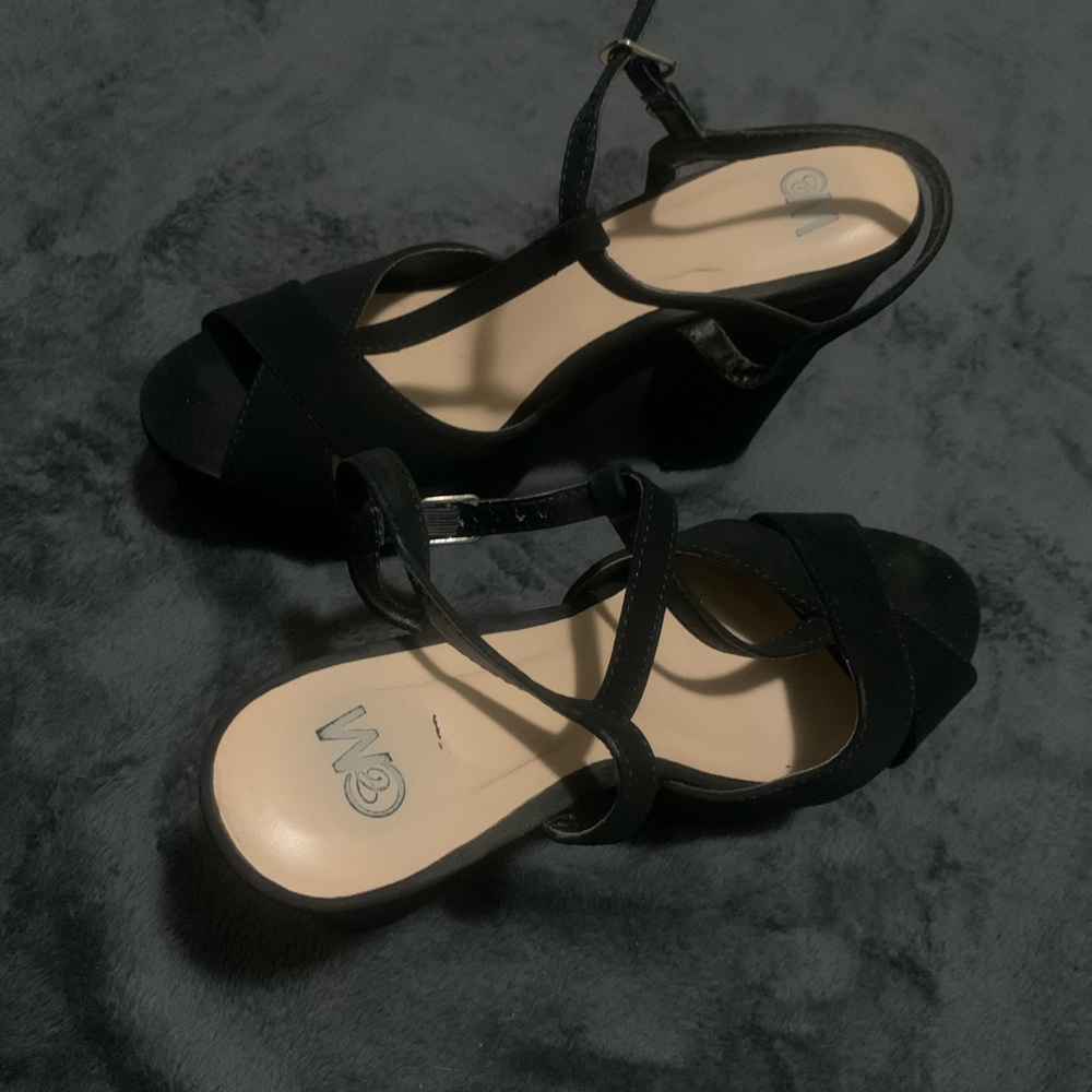 Black heels